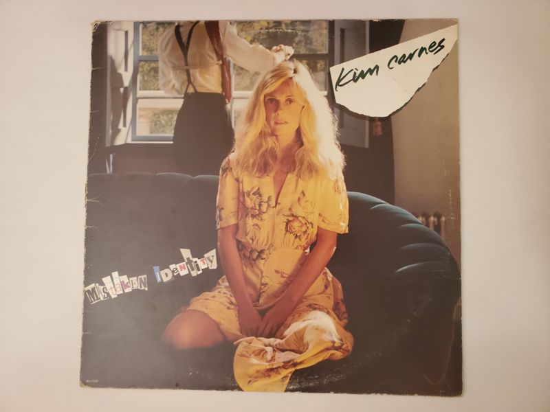 Kim Carnes Mistaken Identity vinyl record